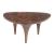 Spiker Triangular Wood Coffee Table