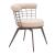Saku Polyester/Steel Swivel Dining Chair