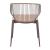 Silues Faux Leather/Steel Dining Chair