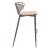 Silues Faux Leather/Steel Barstool
