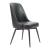 Keppel Faux Leather/Steel Swivel Dining Chair