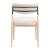 Equinox Polyester/Steel Armless Dining Chair
