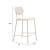 Zeal Polyester/Steel Counter Stool