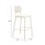 Zeal Polyester/Steel Barstool