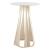 Axis  Round Faux Marble/Steel Bar Table