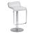 Equino Adjustable Swivel Faux Leather/Steel Barstool