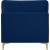 Julia Velvet Modular Armless Chair