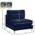 Julia Velvet Modular Armless Chair