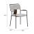 Couva Chenille/Steel Dining Chair