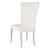 Kerwin Tufted Fabric Side Chair with Chrome Base