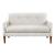 Belfort Chenille Loveseat