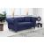 Chesterfield Fabric Loveseat