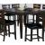 Urbana Wood/Wood Veneer Extendable Counter Table