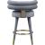 Fitzroy Velvet Upholstered Counter Stool