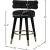 Fitzroy Velvet Upholstered Counter Stool