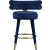 Fitzroy Velvet Upholstered Counter Stool
