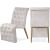 Curve Velvet Dining Chair with Gold Iron Legs