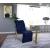 Curve Velvet Dining Chair with Gold Iron Legs