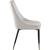 Sleek Velvet Dining Chair with Matte Black Iron Legs