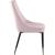 Sleek Velvet Dining Chair with Matte Black Iron Legs