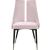 Sleek Velvet Dining Chair with Matte Black Iron Legs