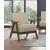 Damala Polyester Fabric Accent Chair