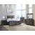 Sawyer PU Storage LED Platform Bedroom Set