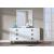 Zayne 6-Drawer Dresser with Brushed Gold Metal Legs & Handle