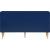 Marisol 6-Drawer Wood Veneer Dresser with Brushed Gold Metal Legs & Handle