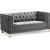 Michelle Velvet Loveseat