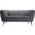 Beaumont Velvet Loveseat