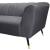 Beaumont Velvet Loveseat