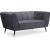 Beaumont Velvet Loveseat
