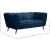 Beaumont Velvet Loveseat