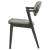 Stevie Fabric Side Chair with Demi Arm