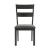 Jakob Fabric Side Chairs with Ladder Back
