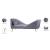Nolan Velvet Chaise
