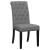 Alana Tufted Back Fabric Side Chair with Nailhead Trim