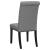 Alana Tufted Back Fabric Side Chair with Nailhead Trim