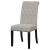 Alana Tufted Back Fabric Side Chair with Nailhead Trim