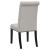 Alana Tufted Back Fabric Side Chair with Nailhead Trim