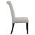 Alana Tufted Back Fabric Side Chair with Nailhead Trim