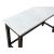 Toby Rectangular Marble Top Counter Height Table
