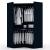 Mulberry 2.0 Corner Wardrobe Closet w/2 Hanging Rods 