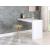 Mercury Iron Bar Stool with Brushed Gold Seat & Gold Base
