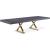 Excel Extendable Rectangular Lacquer Dining Table