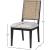 Butterfly Linen Fabric Dining Chair