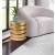 Levels Round Brushed Iron End Table