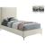 Geri Velvet Twin Size Bed