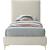 Geri Velvet Twin Size Bed